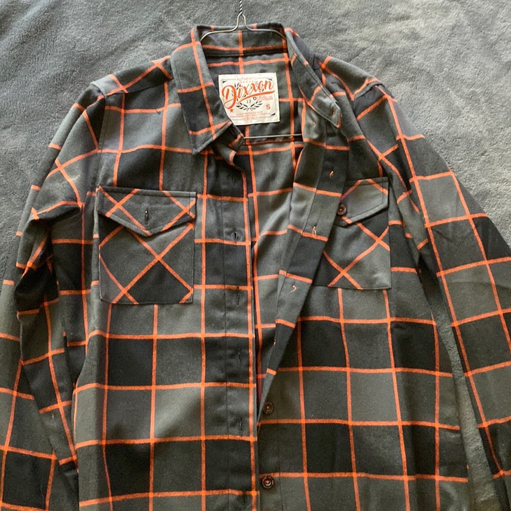 Dixxon “heritage” button down shirt is one of a kind.